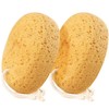 Azymi Bath Sponge, 2Pcs Large Shower Sponges for Women Men,
