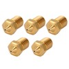 5pcs CHT V6 3D Printer Nozzle 3 Hole High Flow