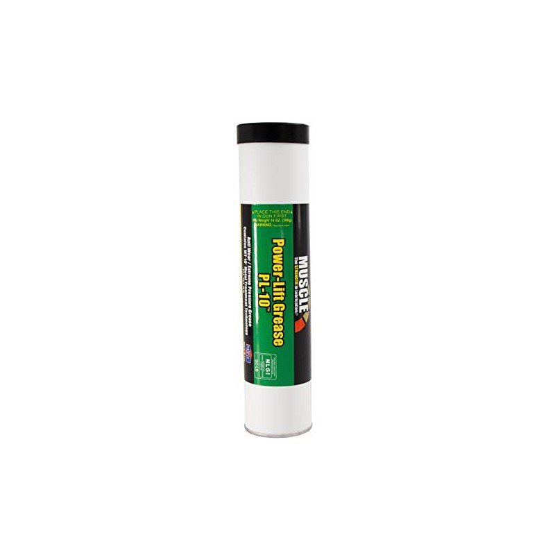 Muscle Power Lift Grease PL-10, 14 Ounces, Anti-Wear Extreme-Pressure Lithium