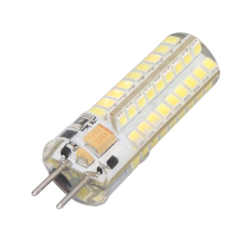 6Pcs GY6.35 LED Bulb 7W AC DC12V 700lm 72 LEDs