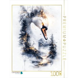CALVENDO Puzzle Majestic swan | Size