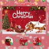 Large Christmas Banner Backdrop, Merry Christmas Photography Background, Party Decorations