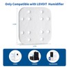Gazeer 36-Pack Mineral Absorption Pads Compatible with LEVOIT Humidifier Replacement