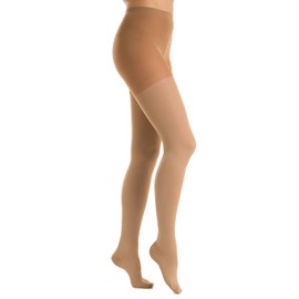 Relaxsan M2080 (Beige, Gr.1) Medizinische Kompressionsstrümpfe aus Baumwolle Klasse 2 - K2 abgestufte Kompression