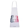 Mr. & Mrs. Panda PARENT-NEW Axolotl Love Cooking Apron, White,