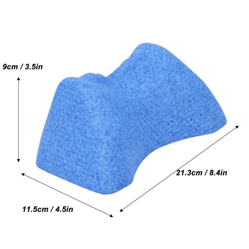 Neck Wedge Bed Sleeping Stretching Pillow Cervical Traction Discomfort Relieve
