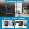 BKNOOU Key Lock Box Wall Mount with Code, Key Lock
