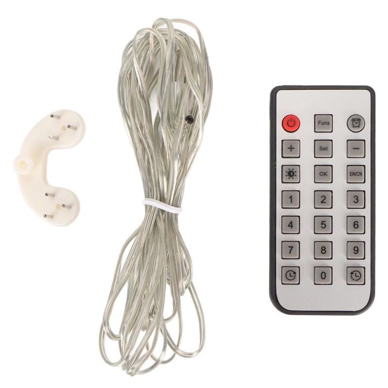 Digital Clock Large Screen LED USB 5V Remote Multifunctional Temperature