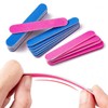 100 Pieces 2.0 inches (5 cm) Portable Disposable Nail File,