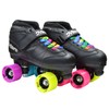 Epic Skates Youth Super Nitro Rainbow, Size 4, Black (SupNitroRbw04)