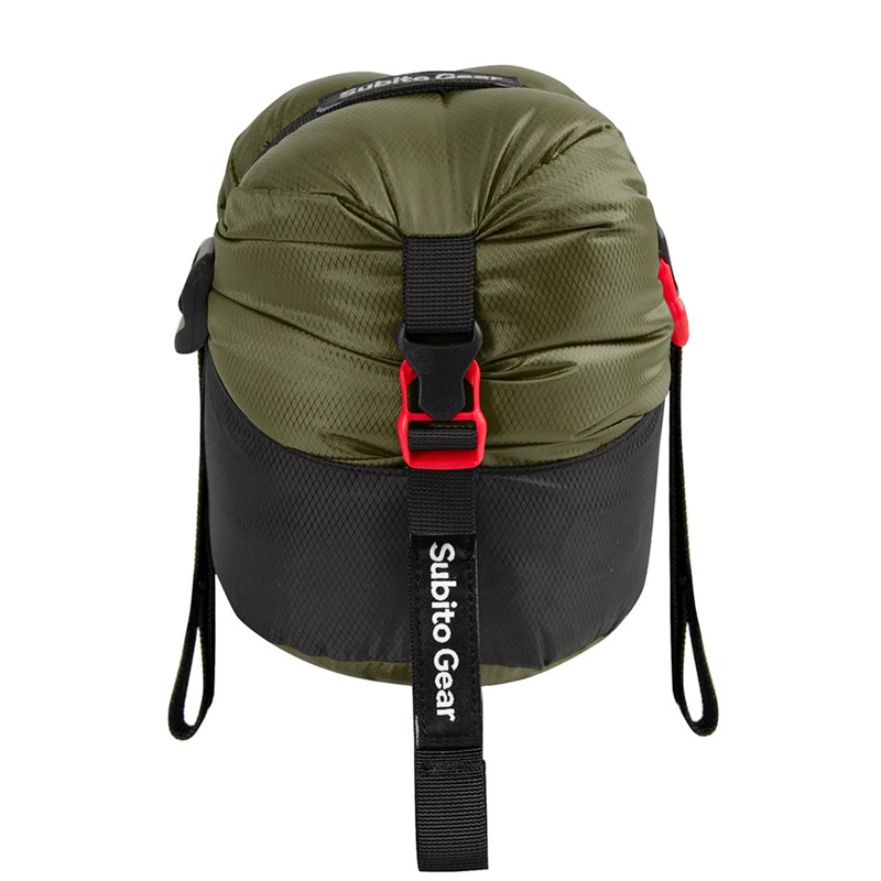 Nylon Compression Sack, Ultralight Sleeping Bag Storage Bag for Camping,