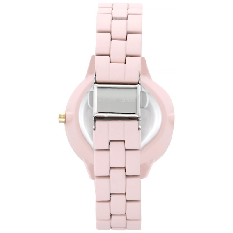 Nine West NW/2782 - Reloj de pulsera de goma para