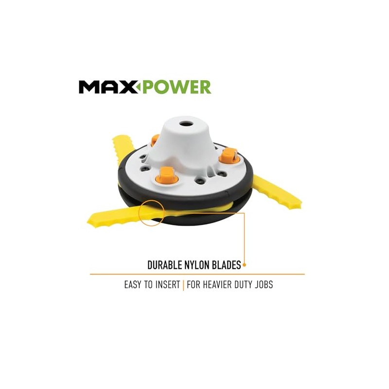 Pivotrim Rino Tuff Universal Hybrid String and Bladed Trimmer Head