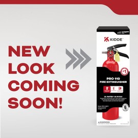 Kidde Commercial-Grade Fire Extinguisher for Office, Schools, Rechargeable 1A10BC