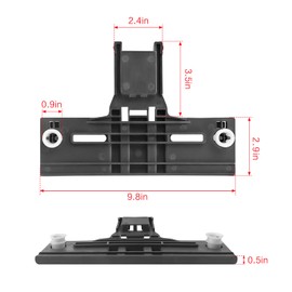 1 Kit Pack W10350376 Dishwasher Top Rack Adjuster Part Repair Kits-1 Kit Includes 1 PCS W10195840 & 1 PCS W10195839 & 1 PCS W10250160 & 1 PCS W10508950 Replacement Rack Parts