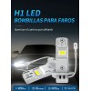 Kit De Faros Led H1 H3 Plug & Play 1:1