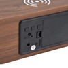 Digital Alarm Clock Wireless Charging Automatic Temperature Detection Safe Stable