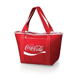 PICNIC TIME Coca-Cola Enjoy Coke Topanga Tote Cooler Bag, Soft Cooler Bag, Picnic Cooler, (Red)