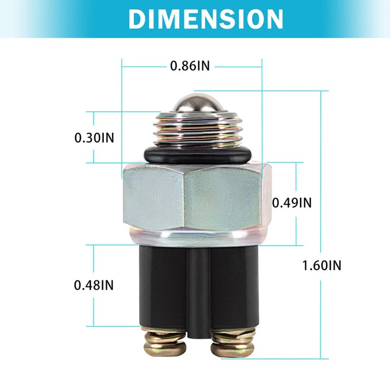 MerCruiser Marine Transmission Neutral Safety Switch 1000-640-004 for Velvet Drive