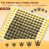 QUEWEL Manga Lash Clusters Fairy Lash Clusters DIY Individual Lashes