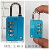 ZPLIUST - 4 Digit Combinations Padlock The Safe Cipher Lock,