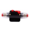 12V DC 40A Circuit Breaker Set Manual Reset Waterproof Circuit
