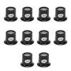 10PCS 10X Watchmaker Loupe, Portable Magnifier Magnifying Glass Eye Loops