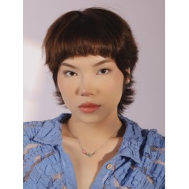 OJERRY Kawaii Cute Simple Tulip Flower Pendant Cool Necklaces Jewelry Accessories Coolest Romantic Gifts Essentials for Women Teen Girls Her Trendy Stuff In Their 20s 30s