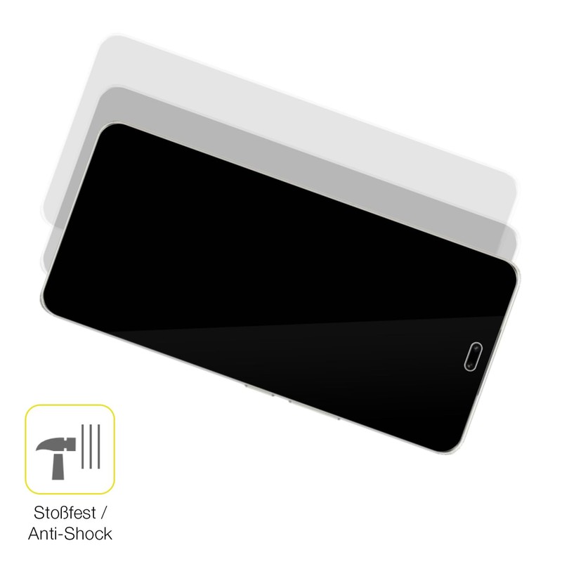 dipos FLEX 2 x Protective Film Clear Suitable for Honor