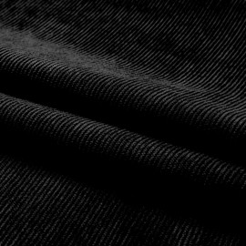 5 Yards Corduroy Fabric, 60" Wide Black Upholstery Fabric, Breathable Soft Corduroy Fabric by The Yard for Pillow Covers Sofa Covers Garments DIY Crafts