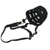 Black Horse Grazing Muzzle Easy Breathe Horse Mouth Cover with