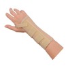 Rolyan AlignRite Wrist Support Without Strap, Short Length, Left, X-Small,