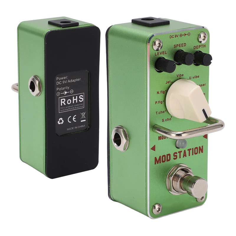Guitar Effect Pedal MOD STATION 11 Effects Modulation Ensemble with