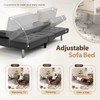 Shahoo Convertible Folding Futon Sofa Bed Sleeper Couch for Living