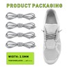 NDTEZUGT 2 Pairs Elastic Shoe Laces for On Cloud 5