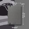 Dingbats* Wildlife Plain Journal A5 - Vegan Leather Hardcover, Ideal