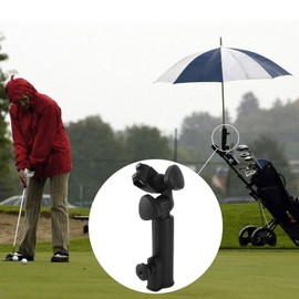 Cart Umbrella Stand, Universal Cart Umbrella Holder Push Trolley Umbrella Holder Plastic Stand Pull Bike Cart Black bagboy Card Umbrella Accessory