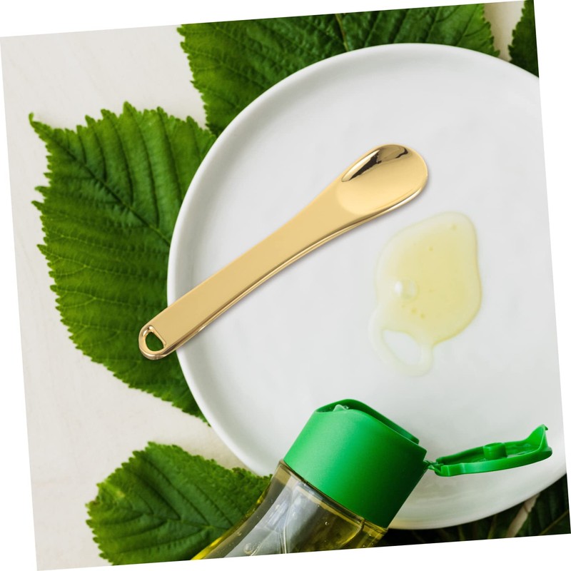 ULTECHNOVO Set of Skincare Spatulas Mini Makeup Cosmetic Spoons Reusable