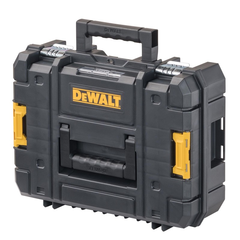 DEWALT TSTAK II Tool Box, Flat Top Tool Storage Case,