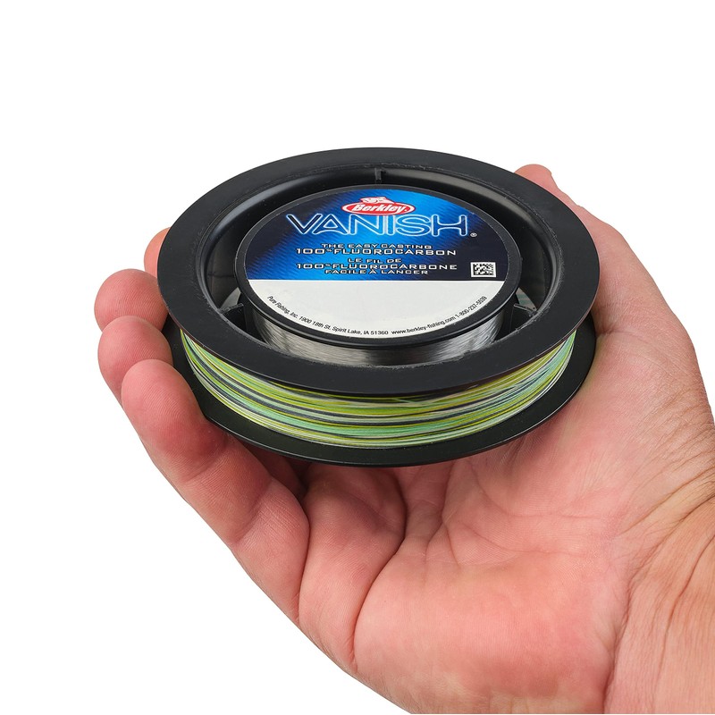 UltraCast Vanish Dual Spool Aqua Camo/Clear 0.004in