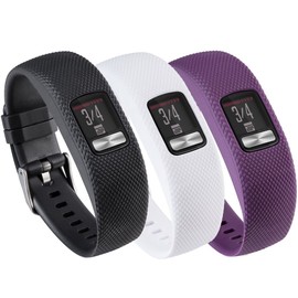 Band for Garmin Vivofit 4, Soft Silicone Replacement Watch Band Strap for Garmin Vivofit 4 Activity Tracker