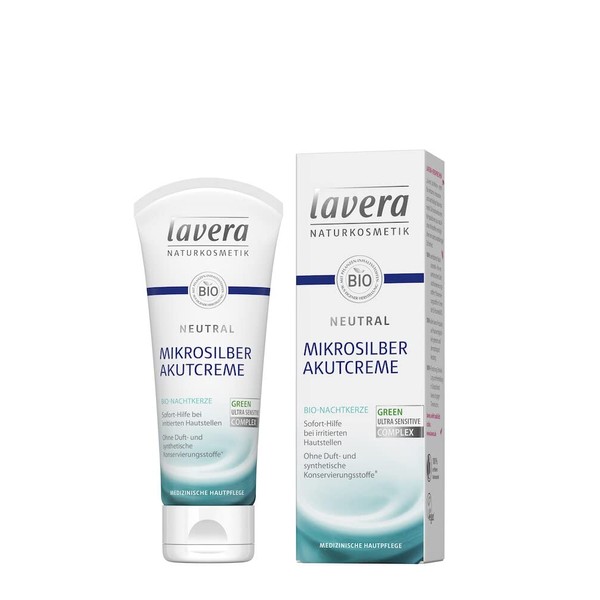 Lavera Organic Neutral Microsilver Acute Cream (6 x 75 ml)
