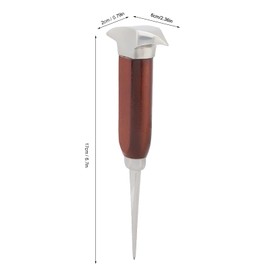 Stainless Steell Ice Pick with Wooden Handle, 6.7 Inch Ice Pick Pick Tool for Breaking Ice Portable Ice Pick Ice Cube Cocktail Tool for Kitchen Bars