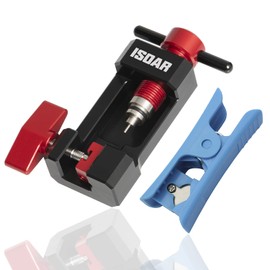 Herramienta de inserción de destornillador de aguja mejorada, herramienta de inserción de manguera hidráulica para bicicleta con cortador de manguera hidráulica, herramienta de instalación de banjo de oliva