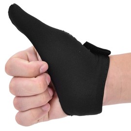 Guante Para Pulgar Con Agarre Para El Dedo De La Mano Derecha, Protector Ligero Para El Pulgar De Bolos, Protector Para El Pulgar, Protector Estabilizador Para Bola De Bolos, Hombres Y Mujeres(Negro)