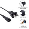 8ft AC Power Cord Replacement for TCL Roku Smart LCD