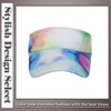 One Limitation CP357 Marble Pattern Visor, Cap, Hat, Running, Outdoors,