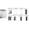 Motion Sensor Alarm Waterproof Wireless Infrared Detector 24V for Garage