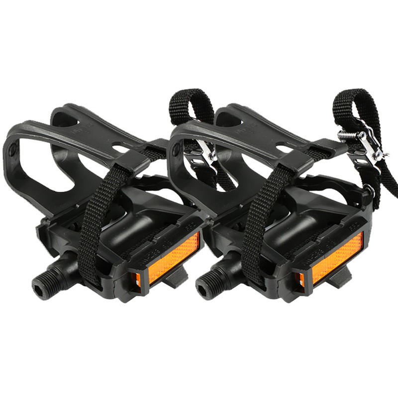 Bicycle NonSlip Pedal Straps Road Bike Pedals Bearing Pedal Binding