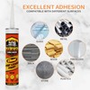 Durvol Pro Flex RV Roof Flexible Sealant Caulking Pack-4 Clear